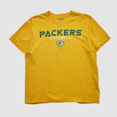 Green Bay Packers NFL 2000s T-shirt - Yellow Vintage - Fanatics
