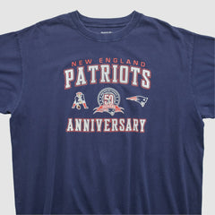 New England Patriots Reebok 2009 T-shirt - Navy Vintage - Fanatics