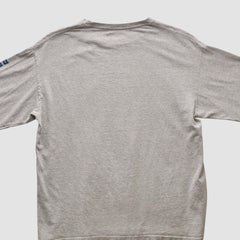Denver Broncos NFL 2000s Long Sleeve T-shirt - Heather Gray Vintage - Fanatics