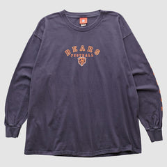 Chicago Bears NFL 2000s Long Sleeve T-shirt - Navy Vintage - Fanatics