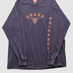 Chicago Bears NFL 2000s Long Sleeve T-shirt - Navy Vintage - Fanatics