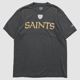 New Orleans Saints Reebok 2000s T-shirt - Charcoal Vintage - Fanatics
