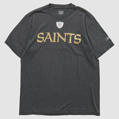 New Orleans Saints Reebok 2000s T-shirt - Charcoal Vintage - Fanatics