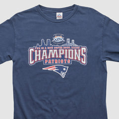 New England Patriots Alstyle 2005 Long Sleeve T-shirt - Navy Vintage - Fanatics
