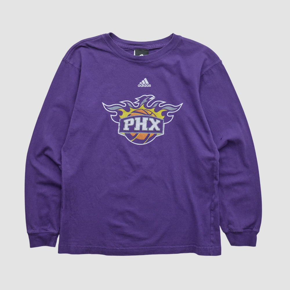 Adidas Phoenix Suns 2010s Long Sleeve T-shirt Purple Vintage