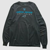 Carolina Panthers Reebok 2000s Long Sleeve T-shirt - Black Vintage - Fanatics