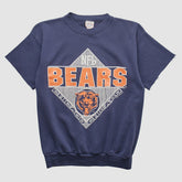 Chicago Bears Tultex 90s Pullover Sweatshirt - Navy Vintage - Fanatics