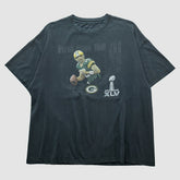Green Bay Packers Reebok 2011 T-shirt - Charcoal Vintage - Fanatics