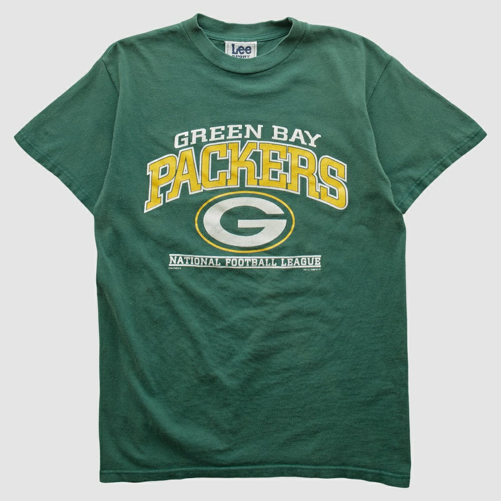 Green Bay Packers Lee Apparel 90s T-shirt - Green Vintage - Fanatics