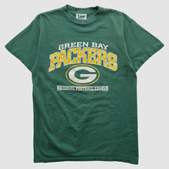 Green Bay Packers Lee Apparel 90s T-shirt - Green Vintage - Fanatics