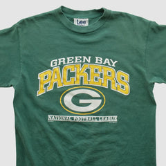 Green Bay Packers Lee Apparel 90s T-shirt - Green Vintage - Fanatics
