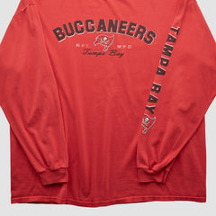 Tampa Bay Buccaneers NFL 2000s Long Sleeve T-shirt - Red Vintage - Fanatics