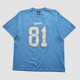 Detroit Lions NFL 2010s T-shirt - Light Blue Vintage - Fanatics