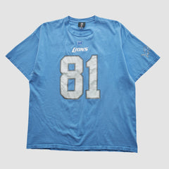 Detroit Lions NFL 2010s T-shirt - Light Blue Vintage - Fanatics