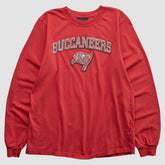 Tampa Bay Buccaneers Reebok 2000s Long Sleeve T-shirt - Red Vintage - Fanatics