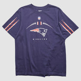 New England Patriots Reebok 2000s T-shirt - Navy Vintage - Fanatics