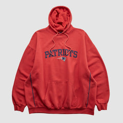 New England Patriots NFL 2000s Hooded Pullover Sweatshirt - Red Vintage - Fanatics