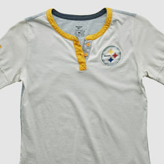 Pittsburgh Steelers Reebok 2000s T-shirt - White Vintage - Fanatics