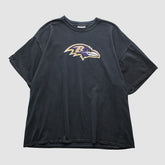 Baltimore Ravens Reebok 2000s T-shirt - Black Vintage - Fanatics