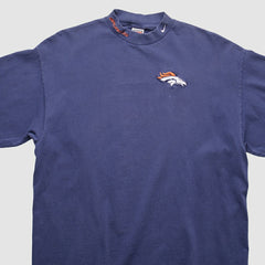 Denver Broncos 90s Pullover Sweatshirt - Navy Vintage - Fanatics