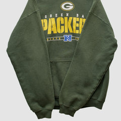 Green Bay Packers NFL 2000s Hooded Pullover Sweatshirt - Green Vintage - Fanatics