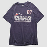 New England Patriots Reebok 2000s T-shirt - Navy Vintage - Fanatics