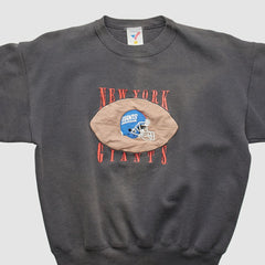 New York Giants Artex Sportswear 90s Pullover Sweatshirt - Charcoal Vintage - Fanatics