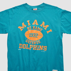 Miami Dolphins Nutmeg Mills 1994 T-shirt - Teal Vintage - Fanatics