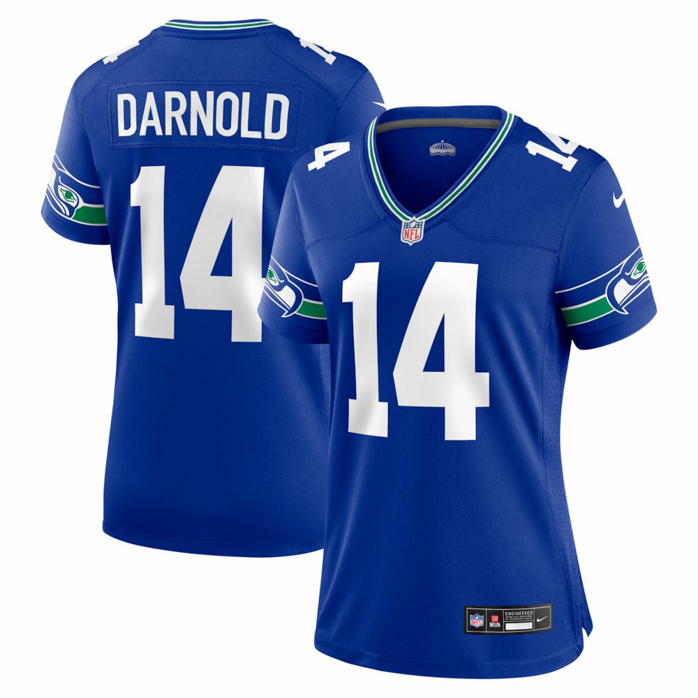 Sam Darnold Seattle Seahawks Women's Alternate Game Jersey - Royal - Nike