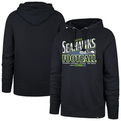 Seattle Seahawks '47 Regional Headline Hoodie - College Navy - 47 brand