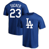 Kyle Tucker Los Angeles Dodgers Profile Big & Tall Player Name & Number T-Shirt Online