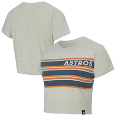 Houston Astros Concepts Sport Women's Birch Cropped T-Shirt Discount