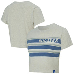 Los Angeles Dodgers Concepts Sport Women's Birch Cropped T-Shirt for sale