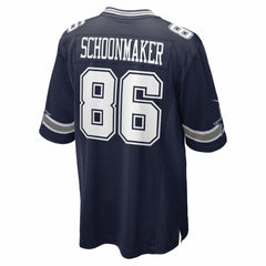 Luke Schoonmaker Dallas Cowboys Team Game Jersey - Navy - Nike