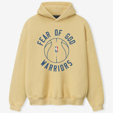 Golden State Warriors Fear of God x Barkley L. Hendricks Unisex 90's Hoodie Gold