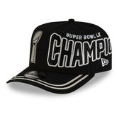 Seattle Seahawks New Era Super Bowl LX Champions Parade A-Frame 9FIFTY Snapback Hat - Black - NFL