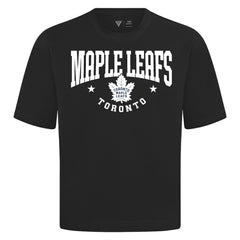 Toronto Maple Leafs Levelwear Luxe Signature Knit T-Shirt - Black | NHL Clearance