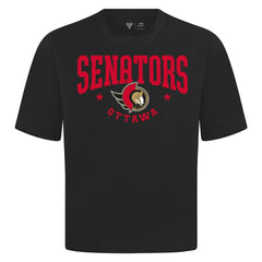 Ottawa Senators Levelwear Luxe Signature Knit T-Shirt - Black | NHL near me
