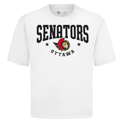 Ottawa Senators Levelwear Luxe Signature Knit T-Shirt - White | NHL discount