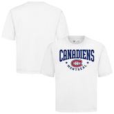 Montreal Canadiens Levelwear Luxe Signature Knit T-Shirt - White | NHL Clearance