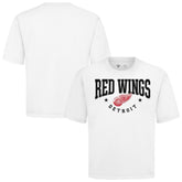 Detroit Red Wings Levelwear Luxe Signature Knit T-Shirt - White | NHL sale