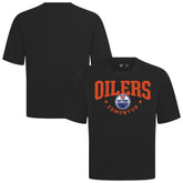 Edmonton Oilers Levelwear Luxe Signature Knit T-Shirt - Black | NHL Lifestyle