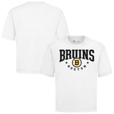 Boston Bruins Levelwear Luxe Signature Knit T-Shirt - White | NHL near me