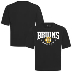 Boston Bruins Levelwear Luxe Signature Knit T-Shirt - Black | NHL on sale