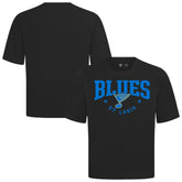 St. Louis Blues Levelwear Luxe Signature Knit T-Shirt - Black | NHL online