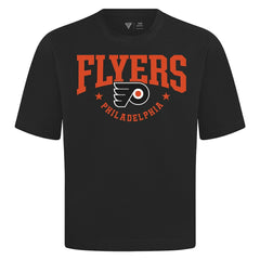 Philadelphia Flyers Levelwear Luxe Signature Knit T-Shirt - Black | NHL Lifestyle