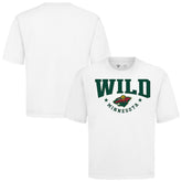 Minnesota Wild Levelwear Luxe Signature Knit T-Shirt - White | NHL online