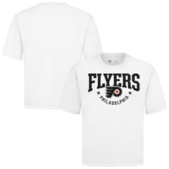 Philadelphia Flyers Levelwear Luxe Signature Knit T-Shirt - White | NHL discount