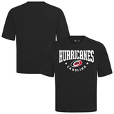 Carolina Hurricanes Levelwear Luxe Signature Knit T-Shirt - Black | NHL online