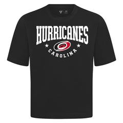 Carolina Hurricanes Levelwear Luxe Signature Knit T-Shirt - Black | NHL online